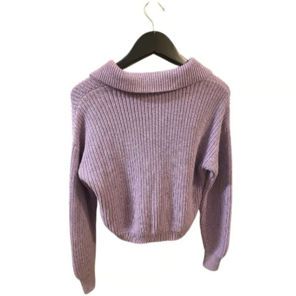 Madewell Ribbed Polo Cardigan Sweater - Picture 5 of 9